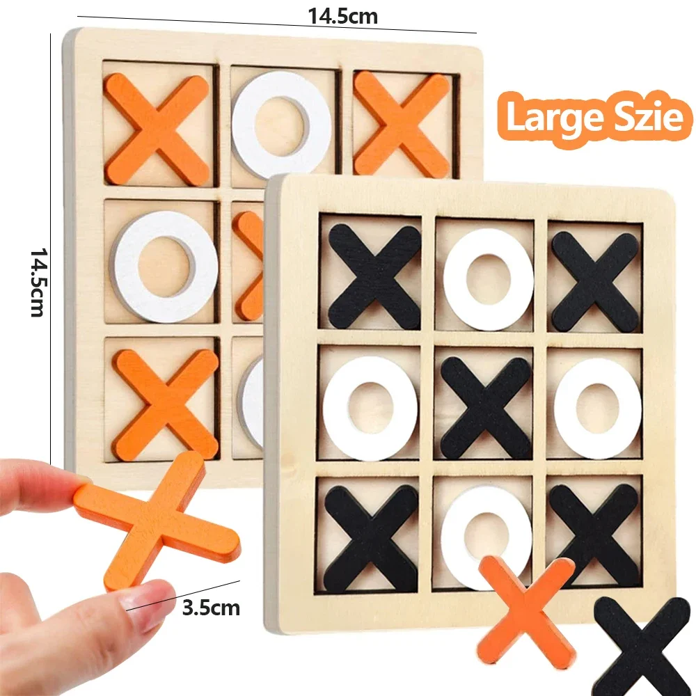 Board Game Enthusiast - Kayu XO Tic Tac Toe Game