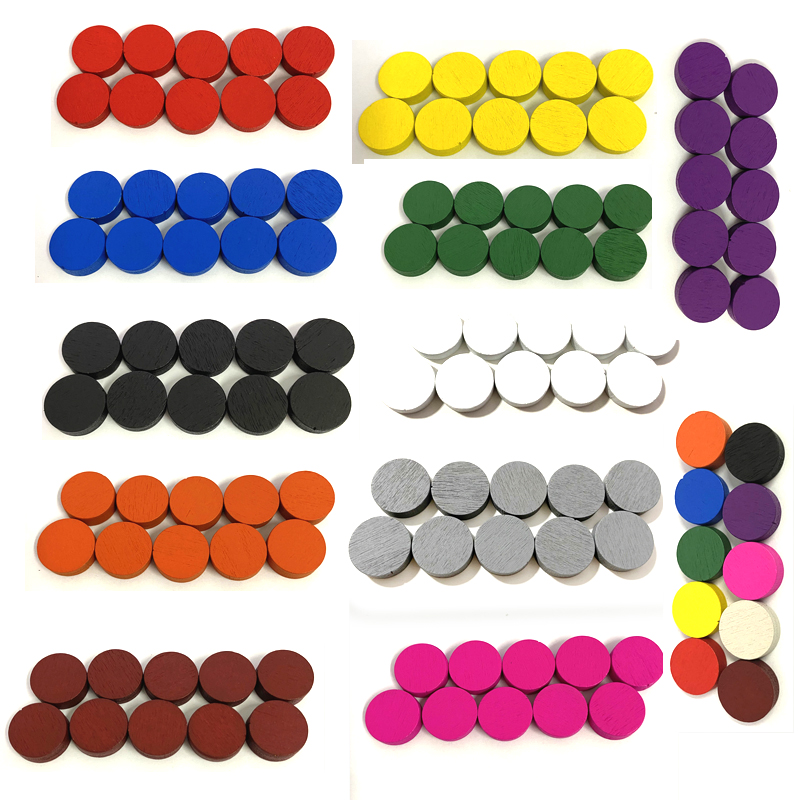 Board Game Hegemony - 100 buah Diameter 15*5MM potongan permainan