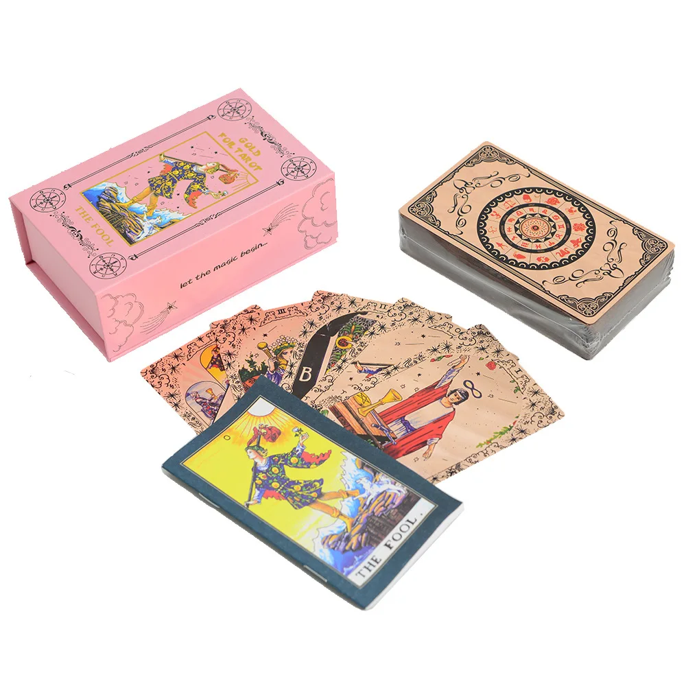 Board Game Yearbook - 78 Buah Kartu Tarot Tunggu Emas