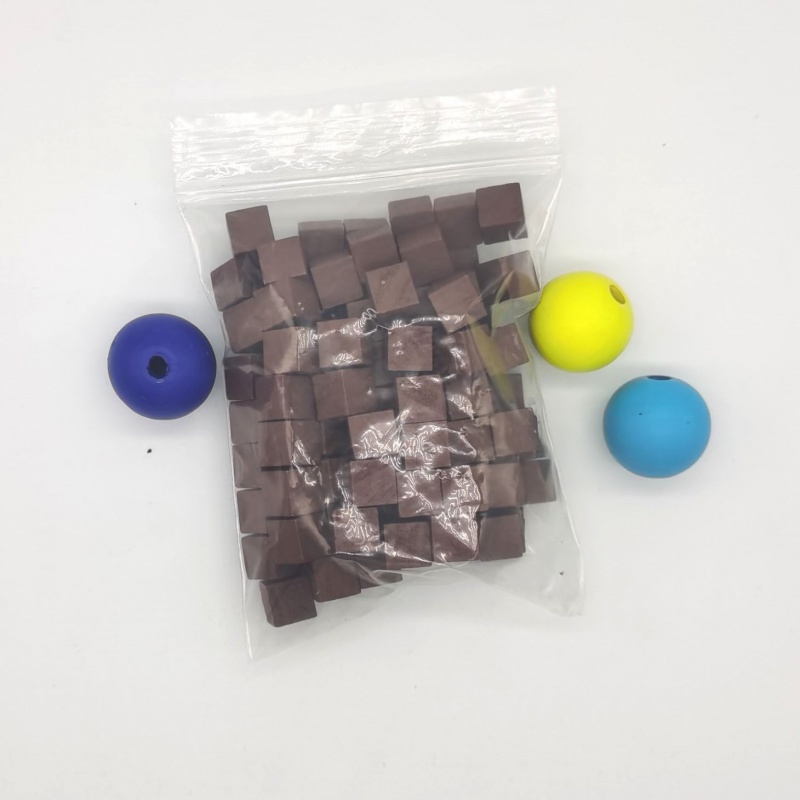 100 buah/Lot 10mm kubus kayu w - Board Game Hegemony ulasan dan harga