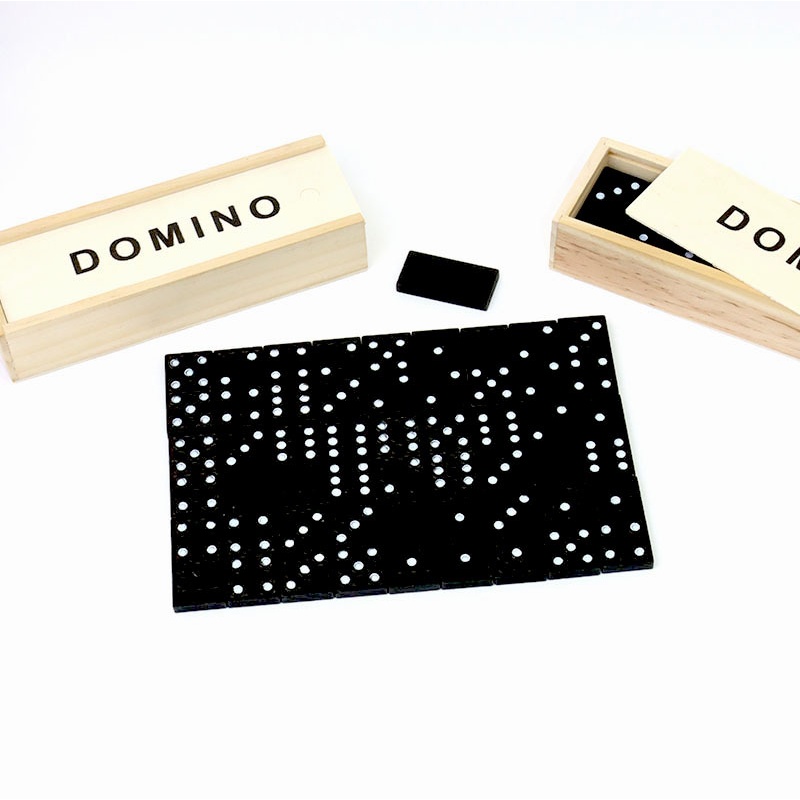 28 Buah Domino Hitam Permainan - Board Game Monopoli ulasan dan harga