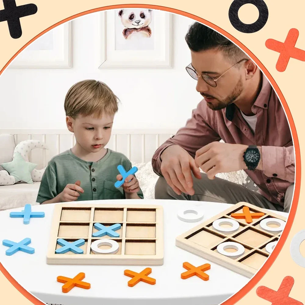 Kayu XO Tic Tac Toe Game Mini  - Board Game Enthusiast ulasan dan harga