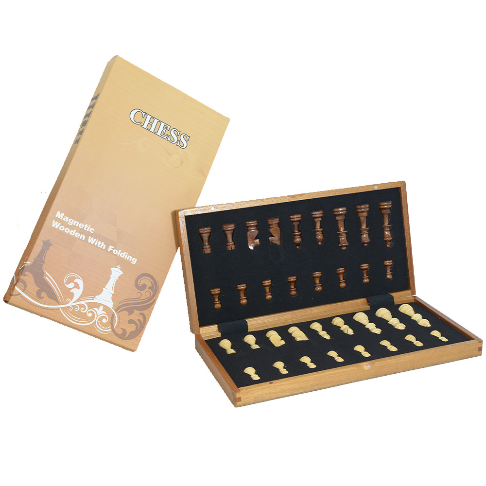 Set Catur Lipat Kayu Magnetik  - Board Game Yearbook ulasan dan harga