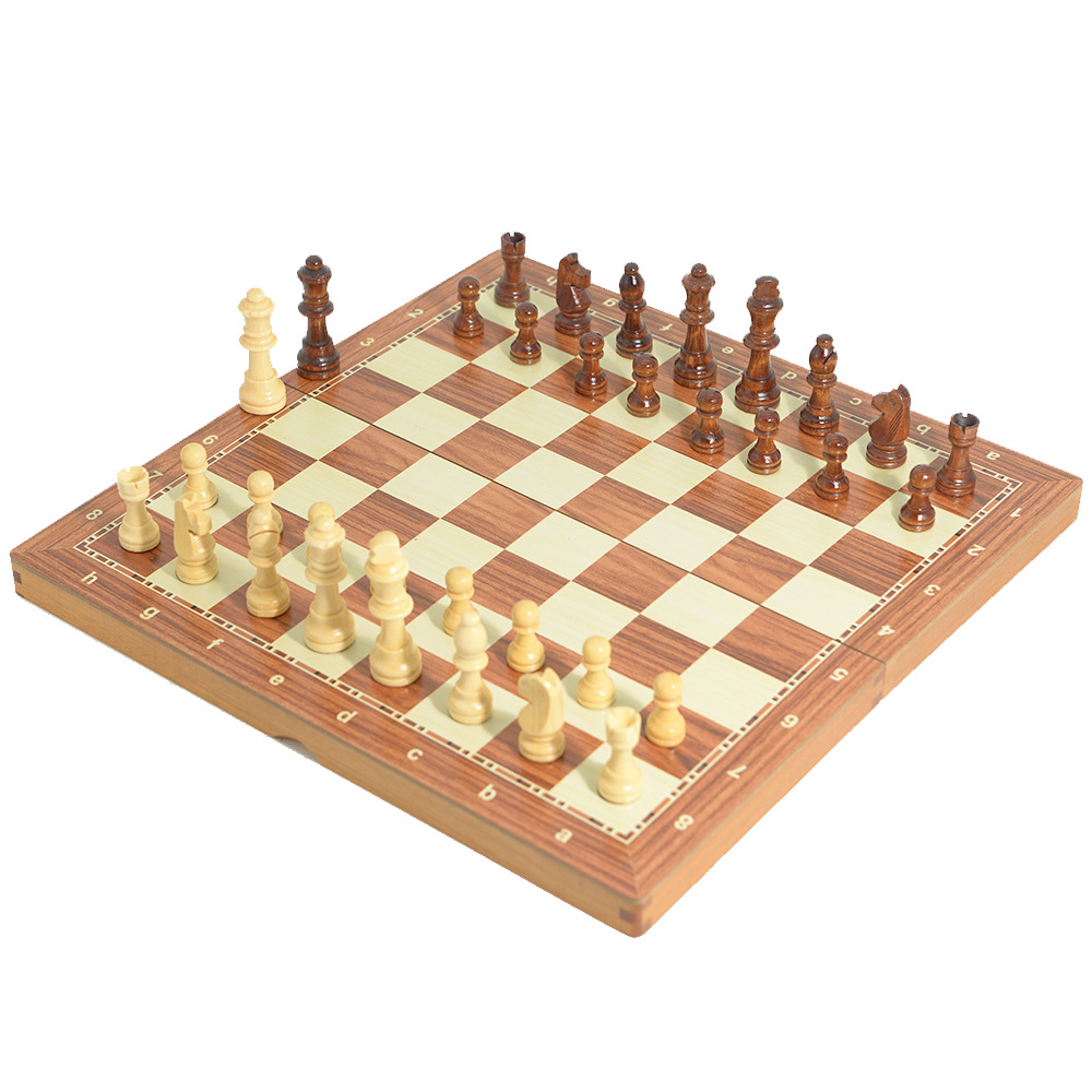 Set Catur Lipat Kayu Magnetik  - Board Game Yearbook ulasan dan harga