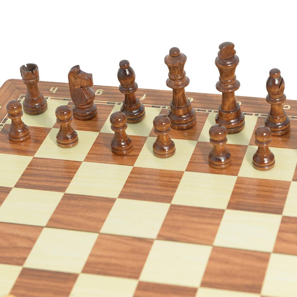 Set Catur Lipat Kayu Magnetik  - Board Game Yearbook ulasan dan harga