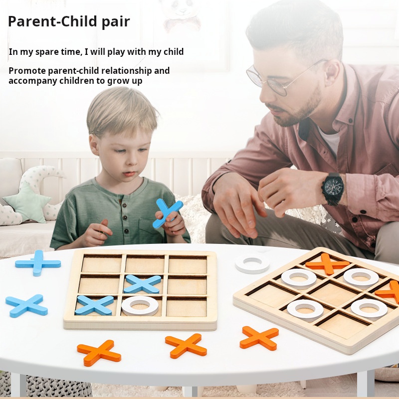 XO Tic-tac-toe Link untuk meli - Board Game For 3 Players ulasan dan harga