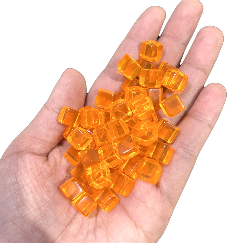 100 buah/set 8mm kubus bening  - Board Game Hegemony ulasan dan harga
