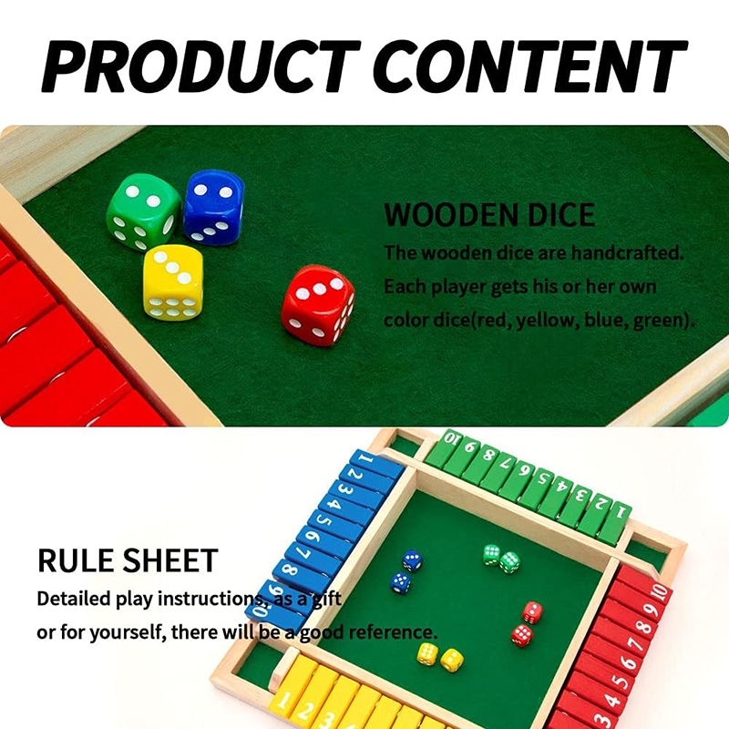 Permainan Papan Dadu Aritmatik - Board Game For 3 Players ulasan dan harga