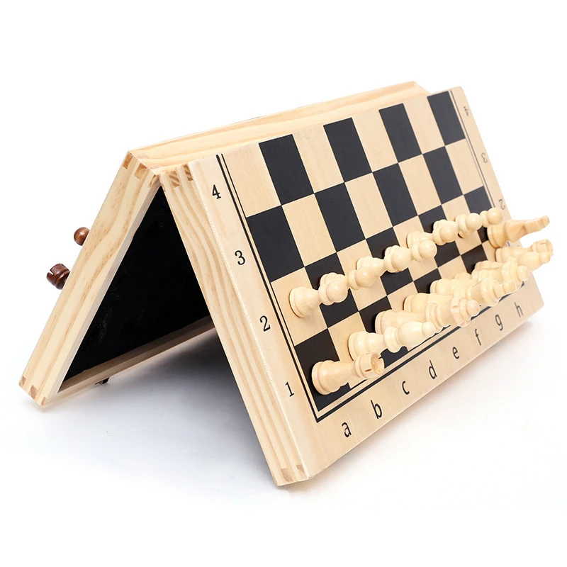 Set Catur Kayu Magnetik Papan  - Board Game Yearbook ulasan dan harga