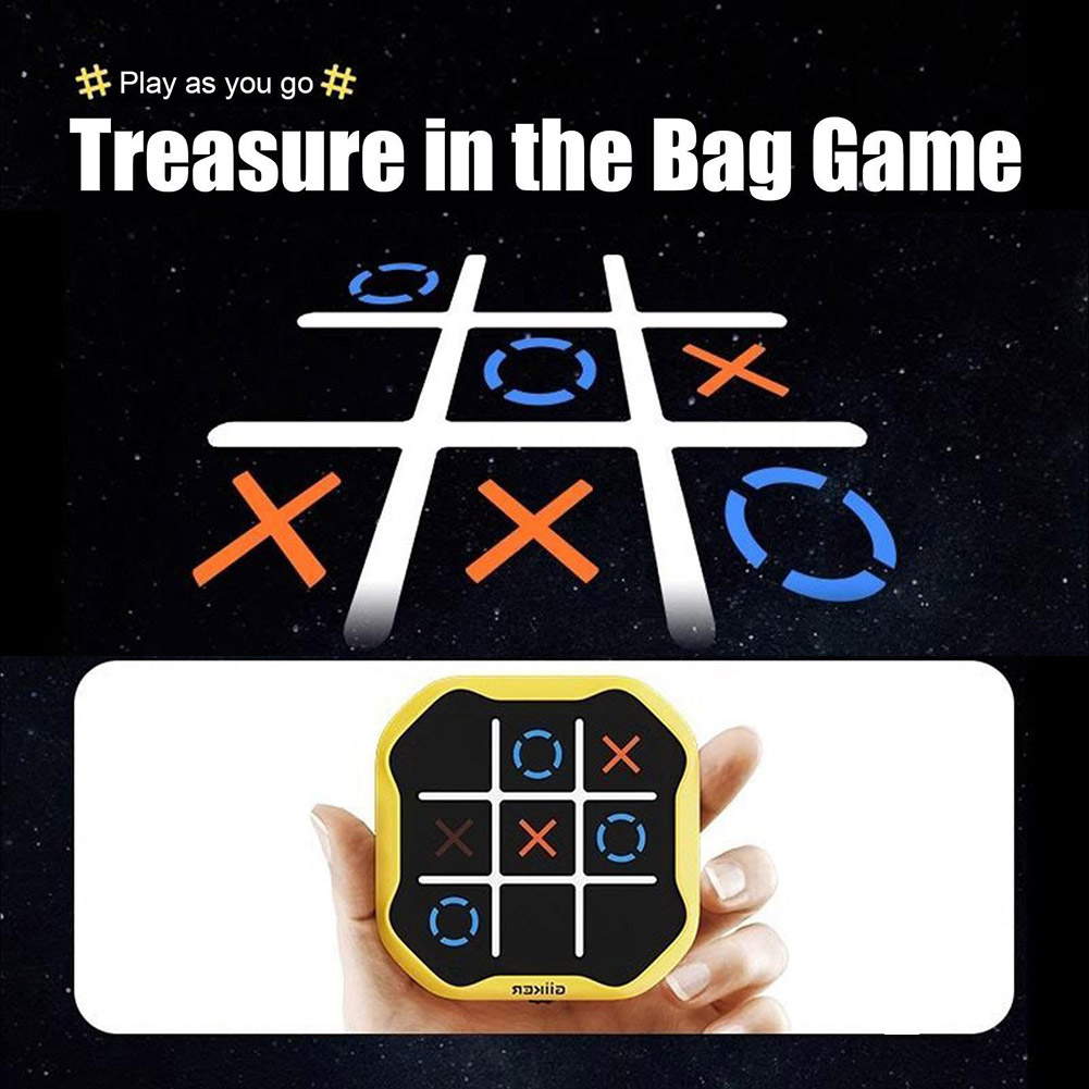 3in1 Elektronik TIC-TAC-TOE Ba - Board Game For 3 Players ulasan dan harga