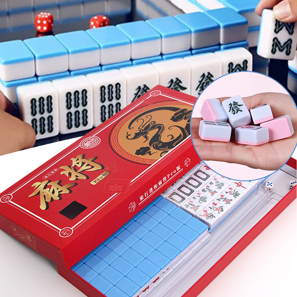 Set Mahjong Mini Perjalanan Po - Board Game Name ulasan dan harga