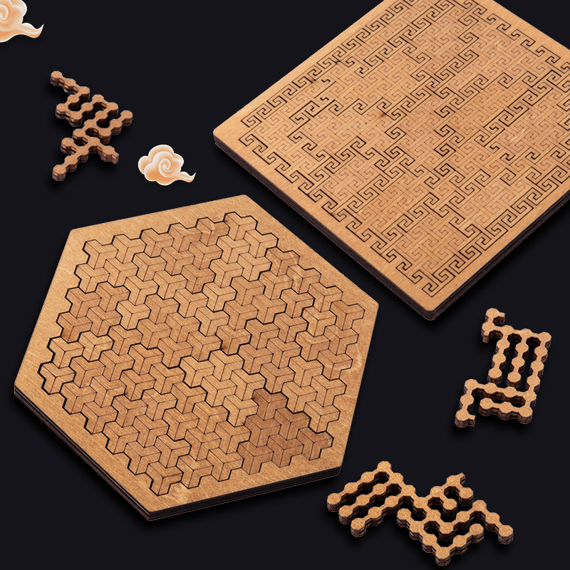 Puzzle kayu tak mungkin teka-t - Board Game Name ulasan dan harga