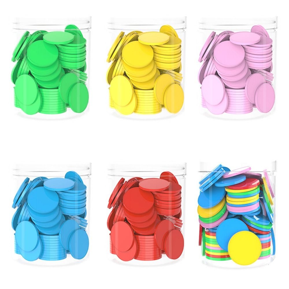 100 Buah Chip Penghitung Plast - Board Game Hegemony ulasan dan harga