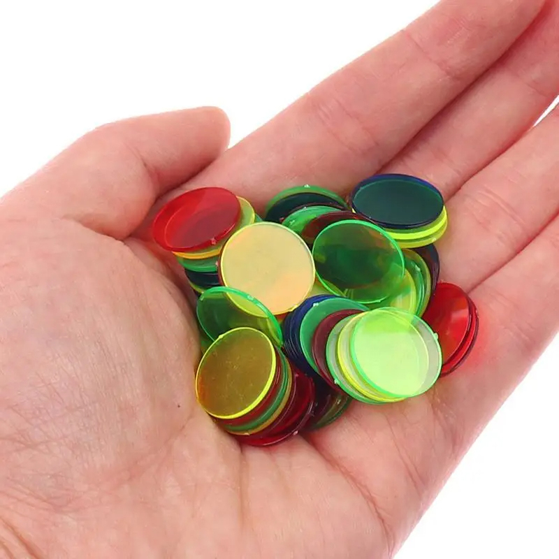 50/100/200 Buah 19Mm Chip Plas - Board Game Hegemony ulasan dan harga