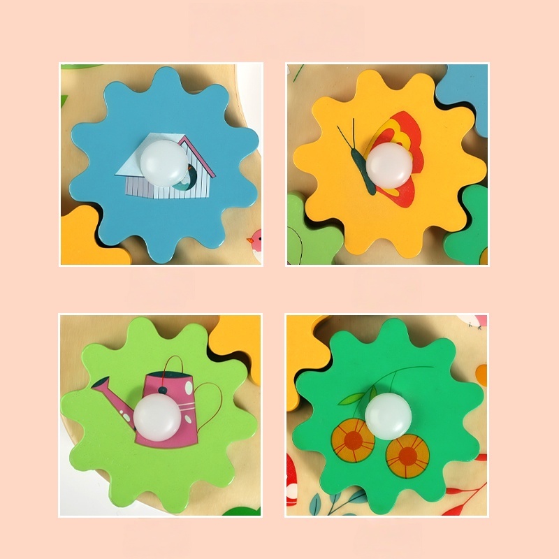 Papan Sibuk Montessori Papan K - Board Game Idea ulasan dan harga