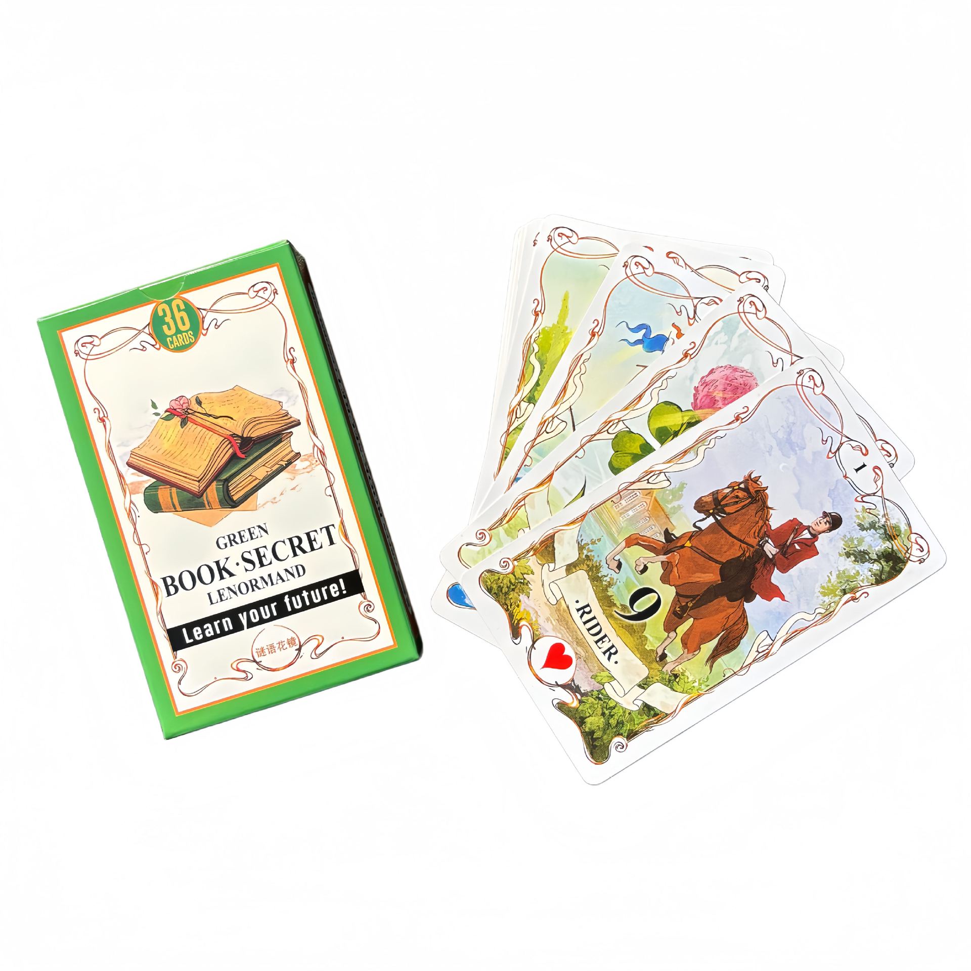 36 Kartu Green Book Secret Len - Board Game Yearbook ulasan dan harga